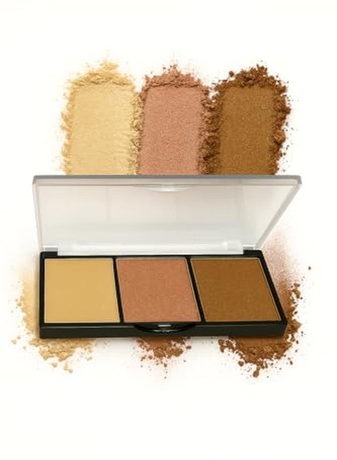 ماسيبو يو أس أيه باليت الوجه 3 في 1 من ماسيبو يو إس إيه (أحمر خدود، كونتور، وهايلايتر) - Image 4