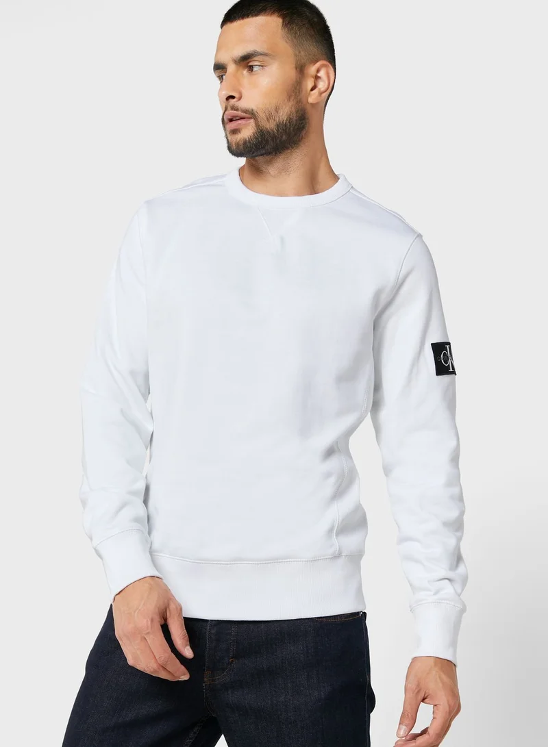 Calvin Klein Jeans Monogram Badge Sweatshirt