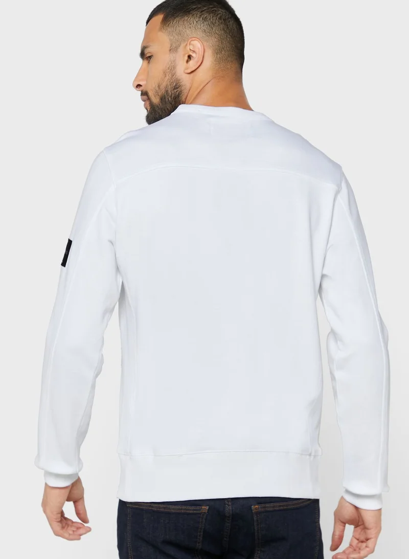 Calvin Klein Jeans Monogram Badge Sweatshirt