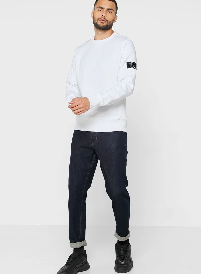 Calvin Klein Jeans Monogram Badge Sweatshirt