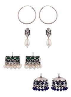 VOYLLA 4 in One Interchangeable Hoop Earrings  - Image 2