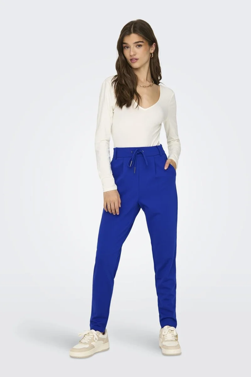 ONLY Normal Waist Regular Fit Skinny Leg Onlpoptrash Trousers Women's Trousers 15115847