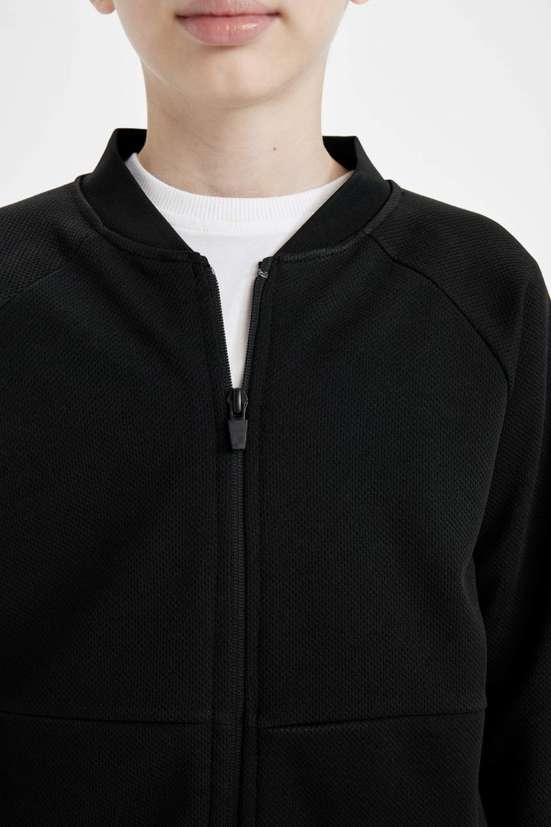 ديفاكتو كارديجان خفيف قصة واسعة بومبر - Image 5