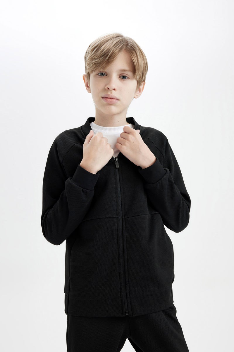 ديفاكتو كارديجان خفيف قصة واسعة بومبر - Image 4