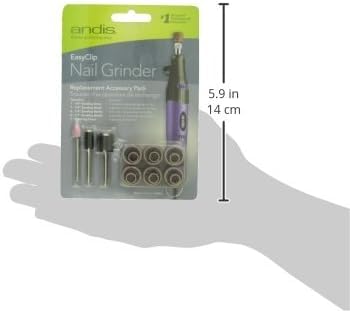 Andis Nail Grinder Replacement Accessory Pack for Pet Grooming Professional, Comes with Grinding Stone and Finishing Stone, Perfect for Small and Medium-Size Pets - Image 2