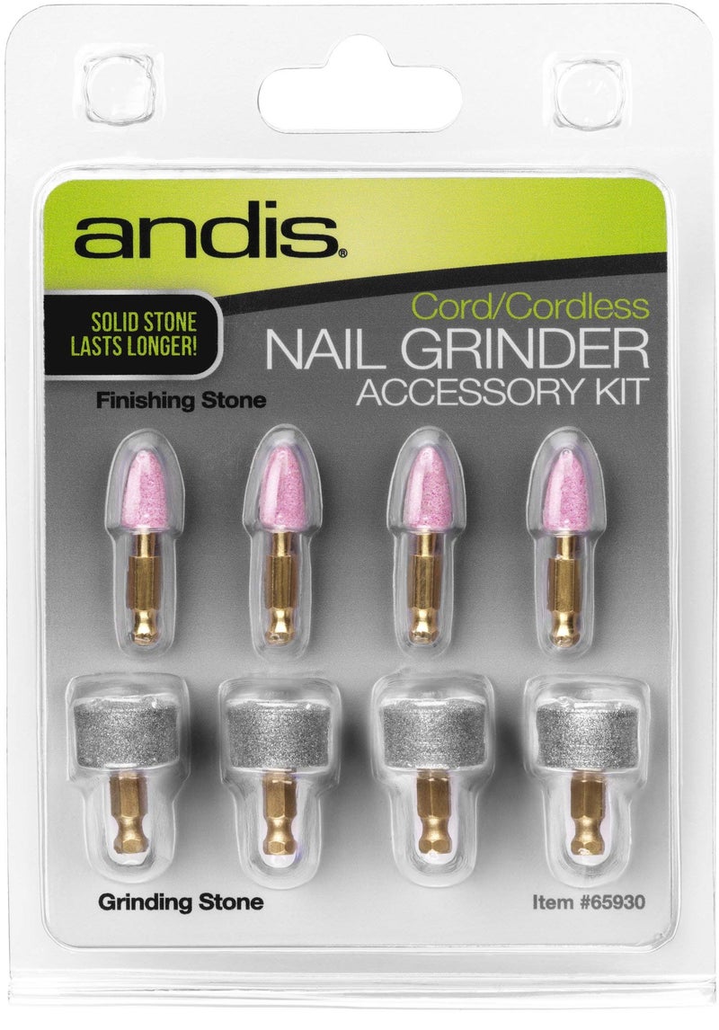 Andis Nail Grinder Replacement Accessory Pack for Pet Grooming Professional, Comes with Grinding Stone and Finishing Stone, Perfect for Small and Medium-Size Pets - Image 1