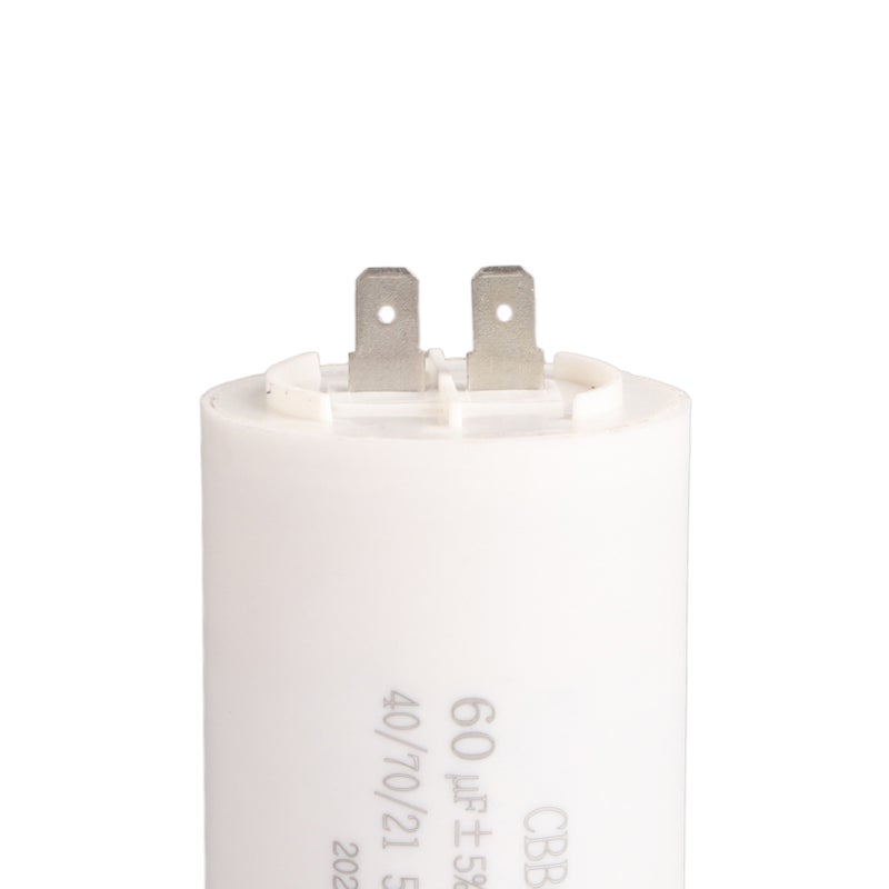 Run Capacitor: 50/60Hz Heat Resisting Explosion-Proof AC Motor Capacitor - Reliable Insulation Low Leakage Cylinder-Shaped Capacitor for Washer Pump Motor Start-Up - Image 3