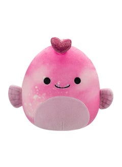 Squishmallows 12 inch Sy the Angler Fish , Officially Licensed Kellytoy Plush Toy, Colorful Soft Toy, Gift for Kids, Girls & Boys Washable Squishy Stuff Toy Multicolor All Age  - Image 1