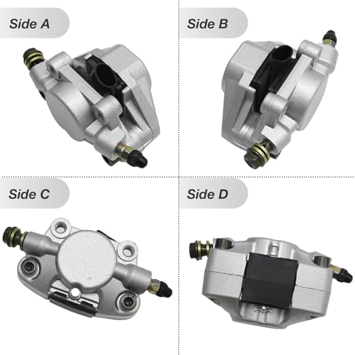 EATAKWARD Rear Foot Disc Hydraulic Brake Master Cylinder Caliper Assembly, Replacement for 150cc 200cc 250cc Taotao Coolster Roketa Vitacci Peace SunL RPS Icebear Chinese ATV Quad 4 Wheeler Dune Buggy - Image 5