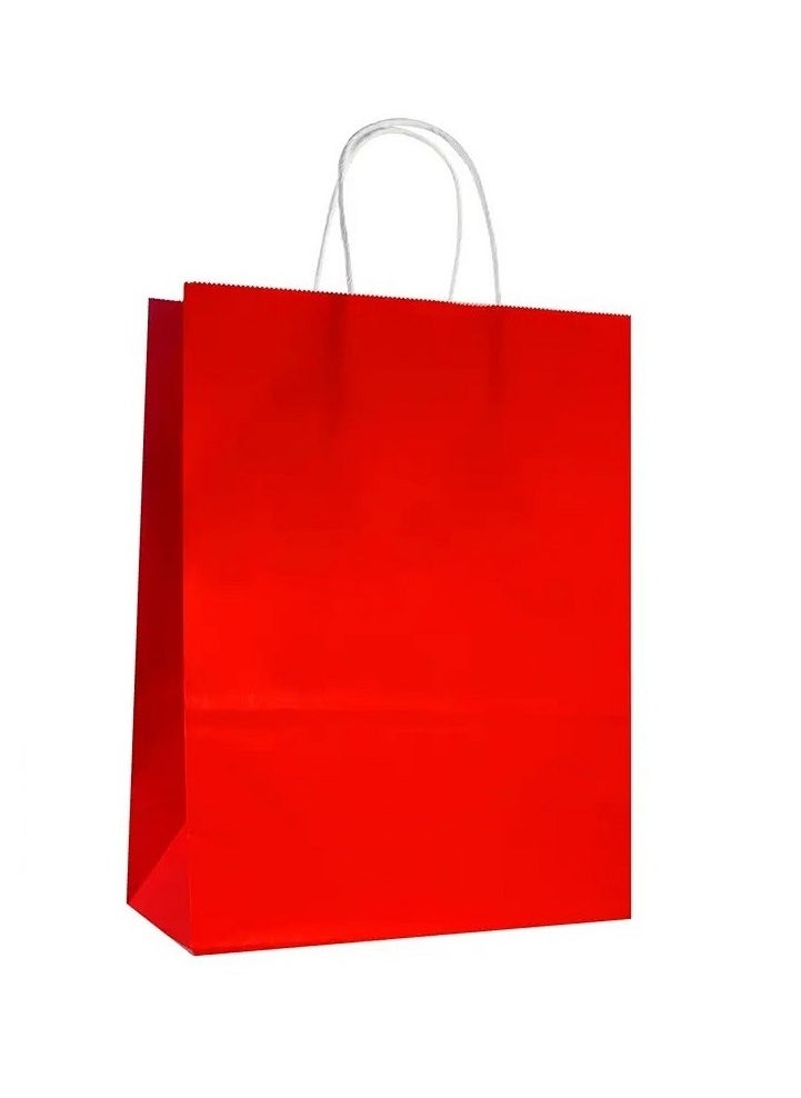 Generic 25 Pcs Red Gift Paper Bags /31*26*12 cm  - Image 1