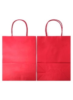 Generic 25 Pcs Red Gift Paper Bags /31*26*12 cm  - Image 2