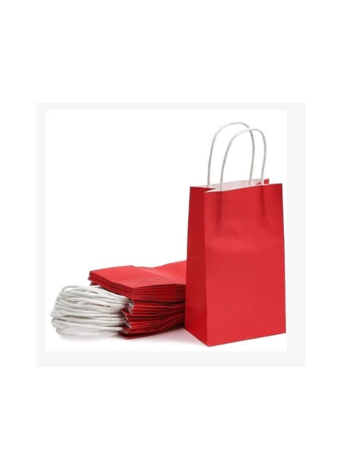 Generic 25 Pcs Red Gift Paper Bags /31*26*12 cm  - Image 3