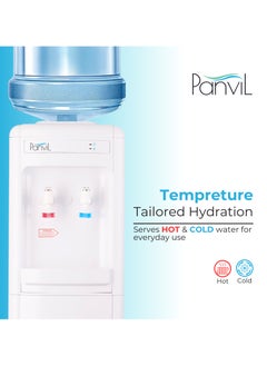 Panvil Hot & Cold Water Dispenser | Best Selling - Floor Standing –Compressor Cooling, Stainless Steel Tank and Tube, Dual Tap, Energy Efficient, 220-240V, Child Safety Lock, 2.5KV Power, Ideal for Home & Office Use  - Image 4
