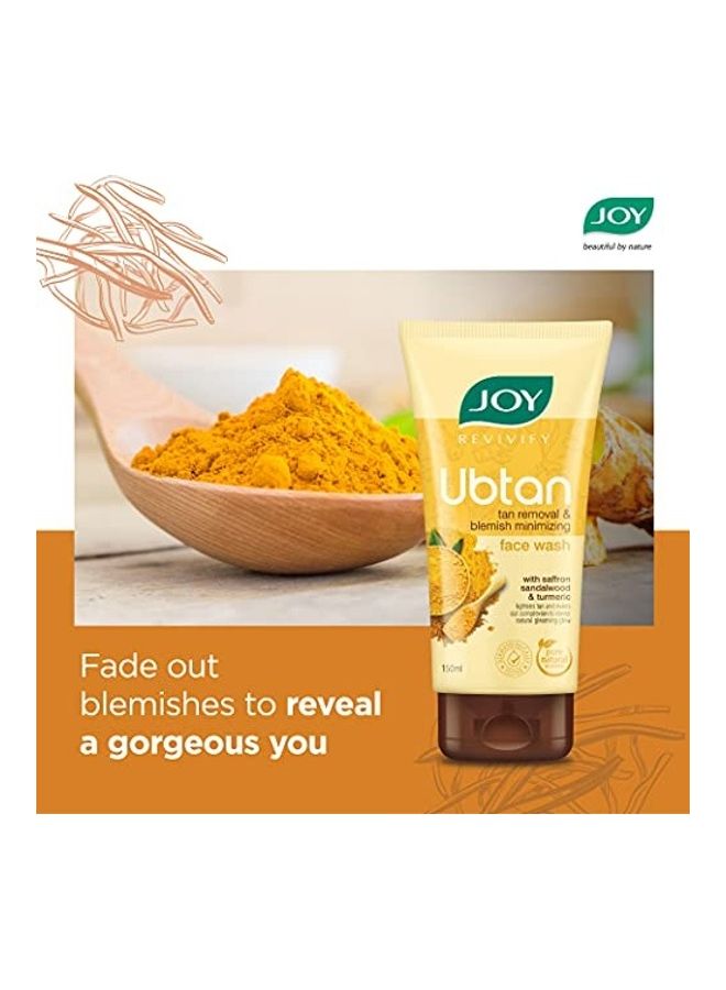 JOY Revivify Ubtan Face Wash Beige 150ml - Image 3