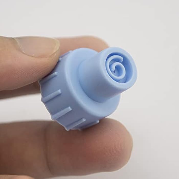 Elitzia Face Care Skin Beauty Set Spare Parts Water Scrub Silicone Tips (12 pcs Small and Large Vortex) - Image 4