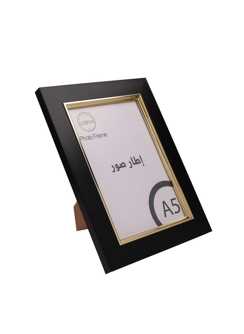 LOWHA - Tabletop Photo Frame Horizontal and Vertical Formats for Wall with stand - Image 1