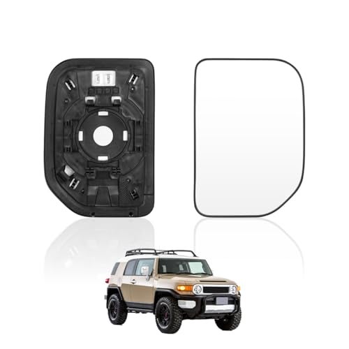 lasancamila 56426 Outside Heated Mirror Glass Passenger Side Compatible With Toyota FJ Cruiser 2007-2014, OEM Replace# 8793135A00 - Image 1