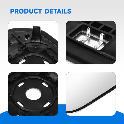 lasancamila 56426 Outside Heated Mirror Glass Passenger Side Compatible With Toyota FJ Cruiser 2007-2014, OEM Replace# 8793135A00 - Image 4