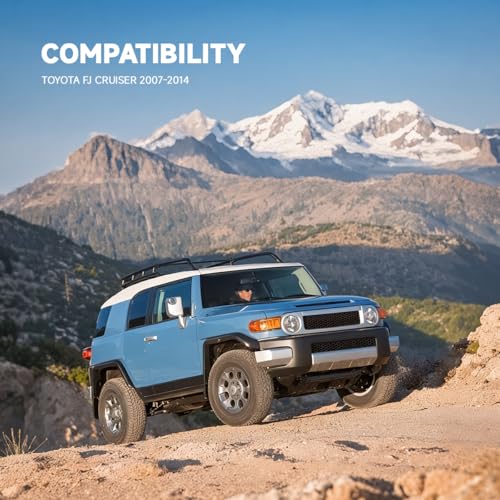 lasancamila 56426 Outside Heated Mirror Glass Passenger Side Compatible With Toyota FJ Cruiser 2007-2014, OEM Replace# 8793135A00 - Image 2