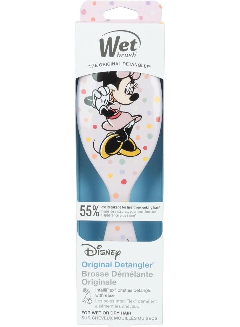 Wet Brush Original Detangler Disney Hair Brush – IntelliFlex Bristles for Wet & Dry Hair, All Hair Types - Minnie Mouse - Image 4