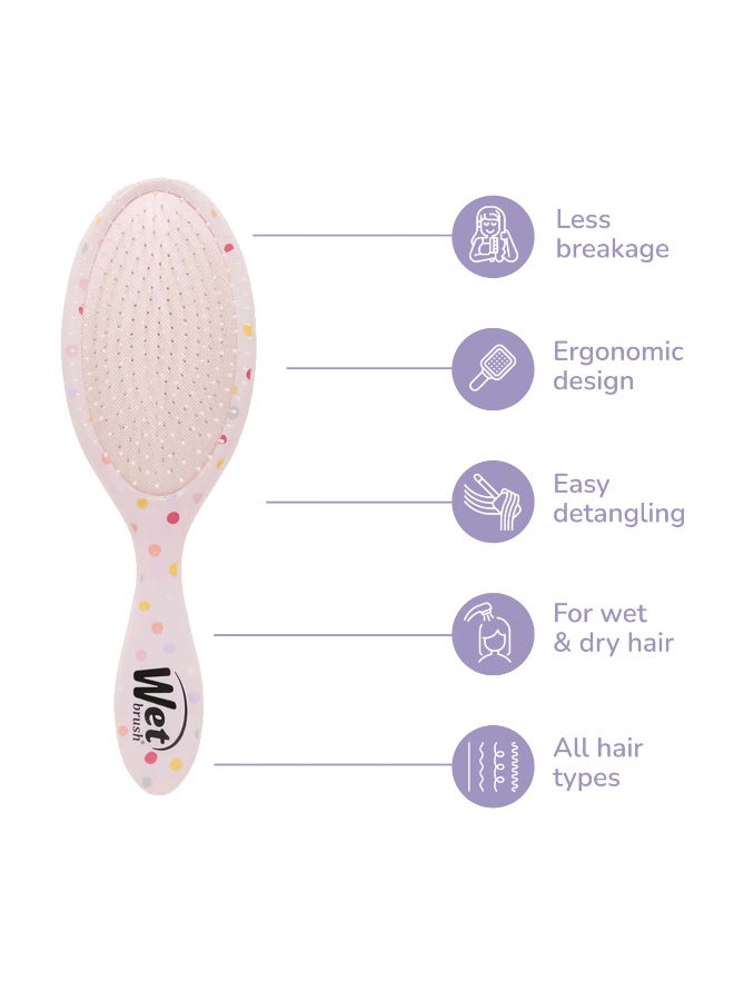 Wet Brush Original Detangler Disney Hair Brush – IntelliFlex Bristles for Wet & Dry Hair, All Hair Types - Minnie Mouse - Image 5