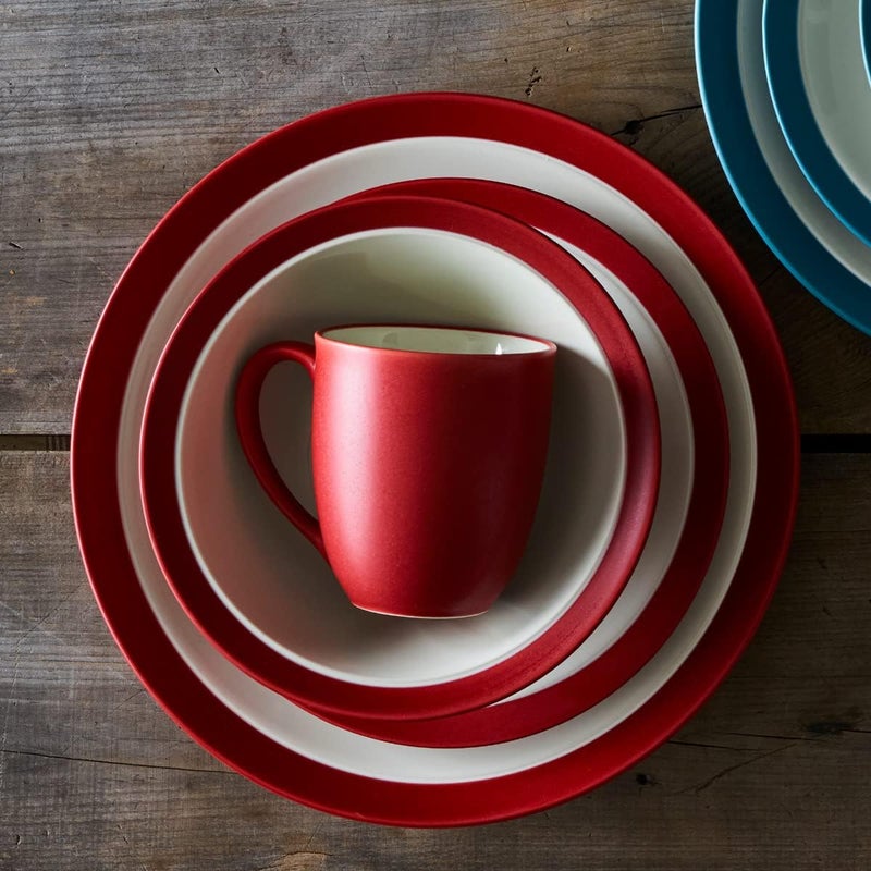 Noritake Colorwave Raspberry 4Piece Curve Place Setting Service for 1 - Image 2