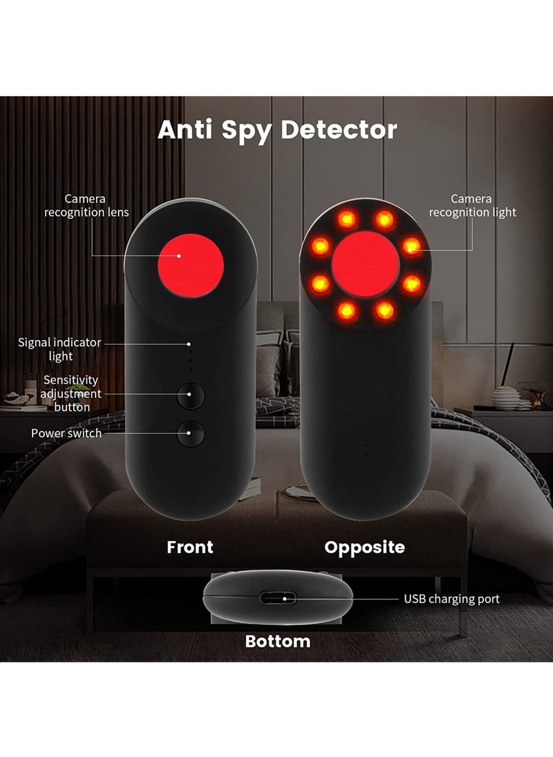 SYOSI - Hidden Camera Detectors, Infrared LED Spy Detector for Anti Spy, GPS Tracker, Wireless Signal Scanner, Find Hidden Devices and Cameras in Apartments, Hotels, Locker Rooms - Image 1