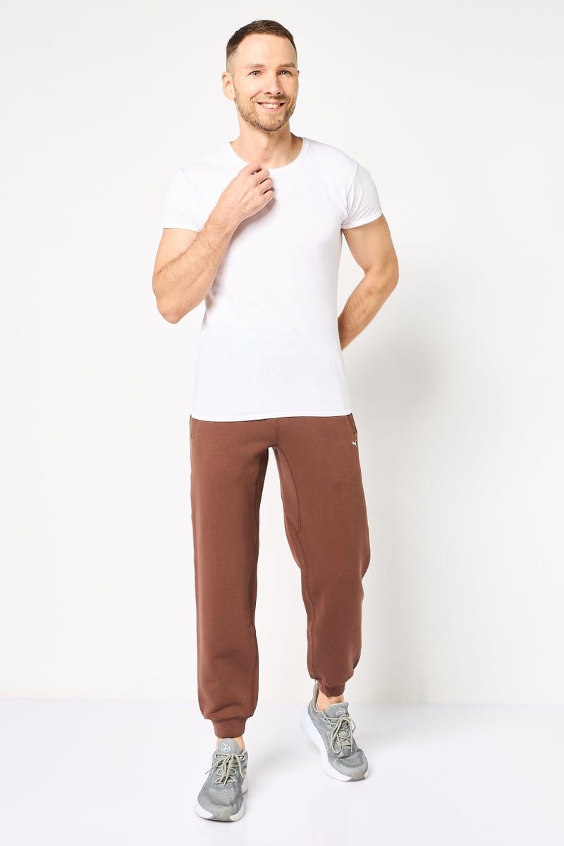 PUMA سروال رياضي للرجال مناسب في الهواء الطلق، بني - Image 2