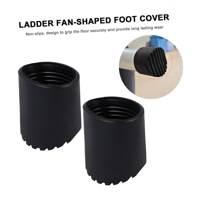 4 Pcs Ladder Feet Covers Non Slip Rubber Pad For Step Ladder Home Supplies Accessory - Image 4