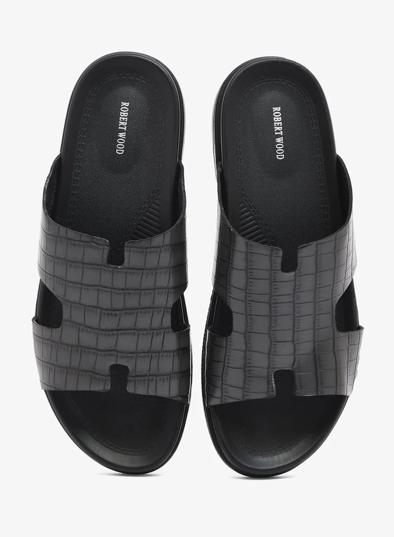 Robert Wood Comfort Footbed Slider Sandals