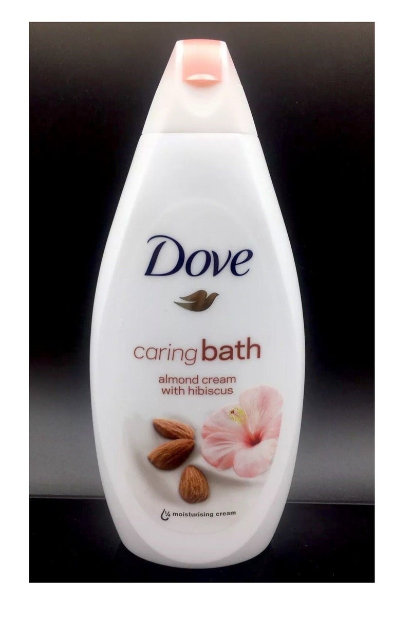 Dove Dove Caring Bath Almond Milk & Hibiscus Bath Cream 450 ml - Image 5