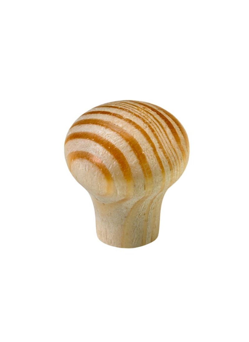 Hettich - Hettich Pine Wood Furniture Knob 2.2cm - Image 1