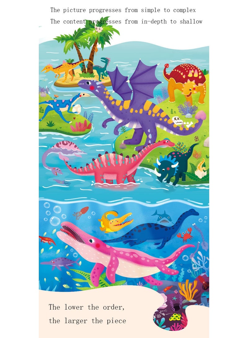 Stage 2 Four Seasons Educational Puzzle (2.5+ Years) | New Advanced Wooden Jigsaw for Kids | 7-Stage Logic Training (1-7 Years) | 9-20 Piece Growth Set | Includes Manual  Reward Stickers | Premium 5mm Plywood | Number Learning on Back | Non-Toxic Material | Interactive STEM Toy | Fine Motor Skills Development - Image 2