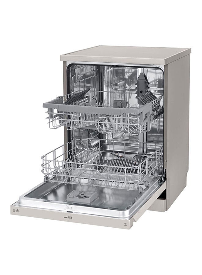 LG 8 Programs 14 Place Settings Free Standing Dishwasher 9 L 1600 W DFB512FP Silver - Image 3