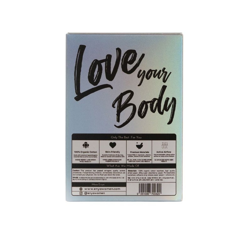 enya Extra Heavy Flow Organic Pads - 10 pcs - Image 2