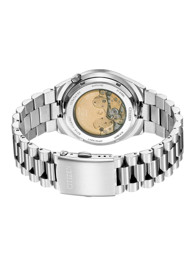 CITIZEN  Men's Stainless Steel Automatic Watch NJ0150-81A - 40 mm for Men | Best Price UAE