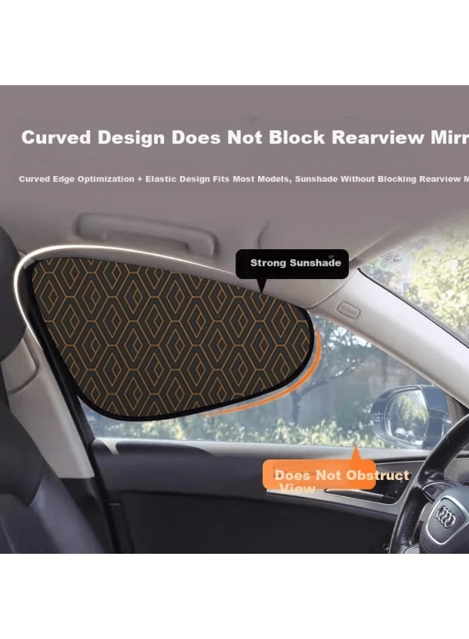 DiGallen Digalun Car Sunshade Curtain Interior Sun Block Heat Insulation Sunshade Window Curtain For Car Glass Side Window - Image 2