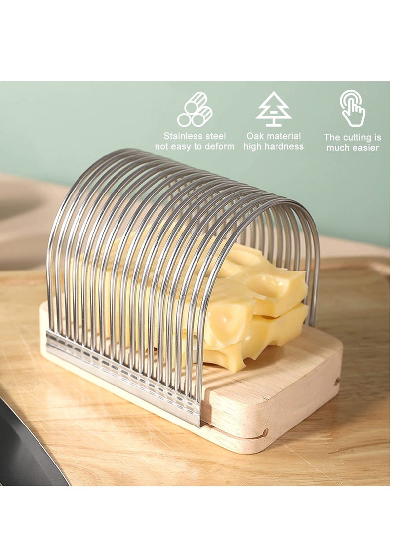 Y&D Bread Slicer, Toast Cutting Guide for Homemade Bread, Slicing Guide, Fixed Stainless Steel Food Enjoy Like Bagel, Sourdough, Cake  - Image 3