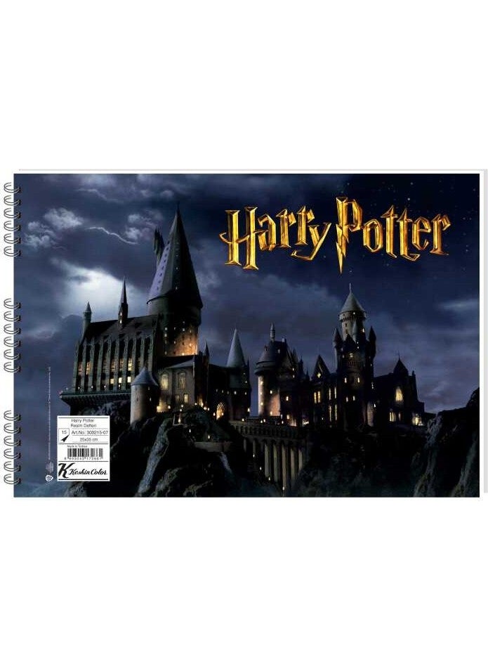 Keskin Color Sharp Color Harry Potter 25X 35 15 Yp.spiral Drawing Book  - Image 1