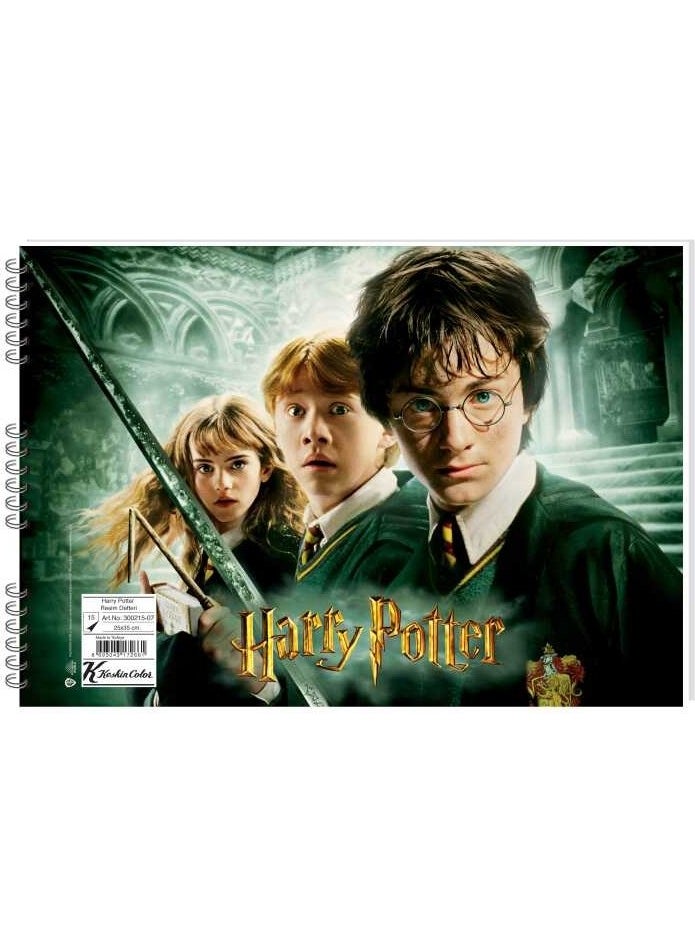 Keskin Color Sharp Color Harry Potter 25X 35 15 Yp.spiral Drawing Book  - Image 2