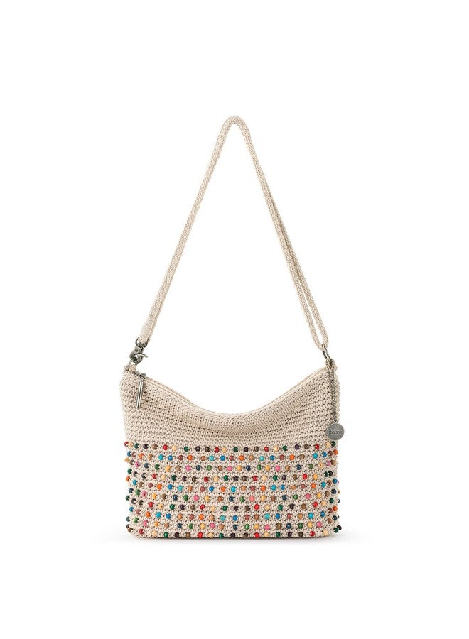 The Sak Lumi Handcrochet 3In1 Crossbody Ecru Multi Beads - Image 1