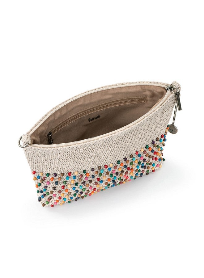 The Sak Lumi Handcrochet 3In1 Crossbody Ecru Multi Beads - Image 3