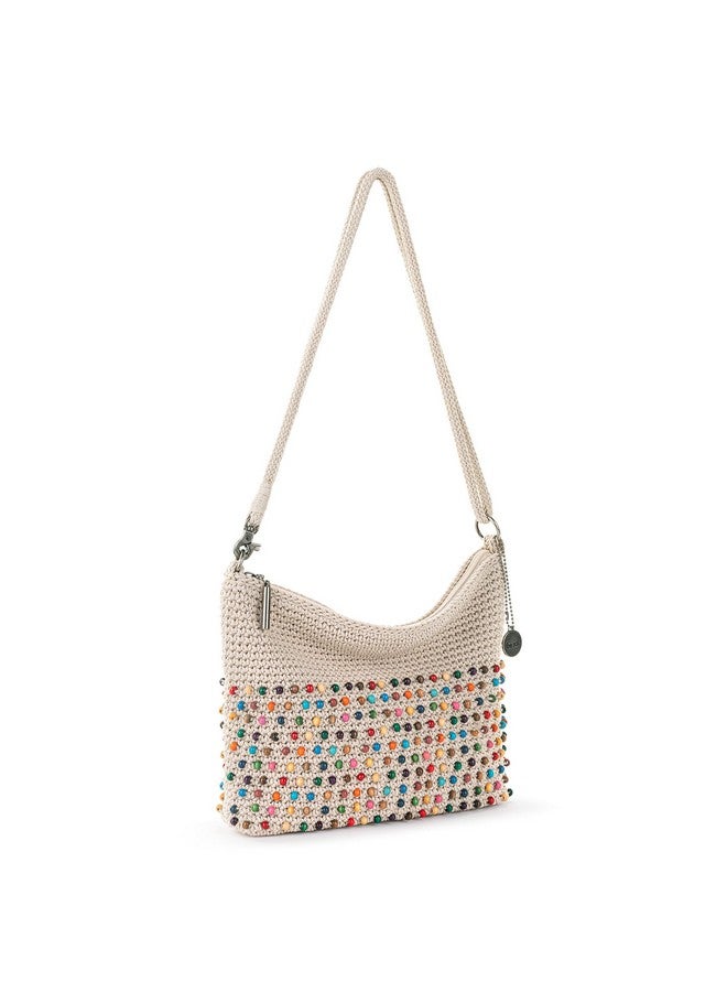 The Sak Lumi Handcrochet 3In1 Crossbody Ecru Multi Beads - Image 2