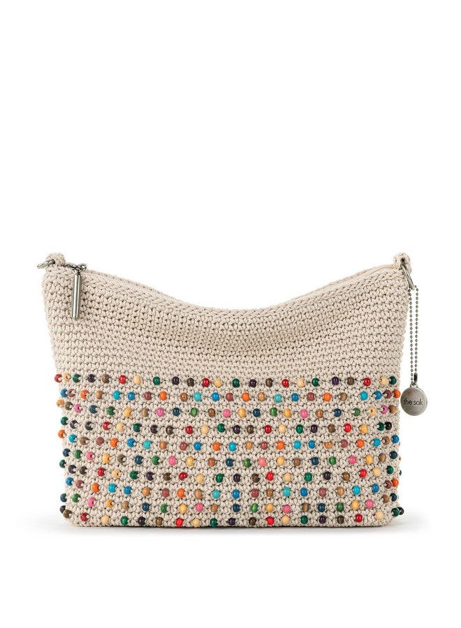 The Sak Lumi Handcrochet 3In1 Crossbody Ecru Multi Beads - Image 4