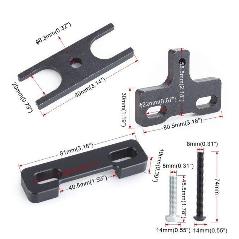 Engine Air Valve Holder Pressure Pipe M14/M18 Thread to 1/4 NPT and 67605 Car Modified LS Valve Spring Compressor Tool Compatible with 4.8 5.3 5.7 6.0 6.2 LS1 LS3 LS6 - Image 5