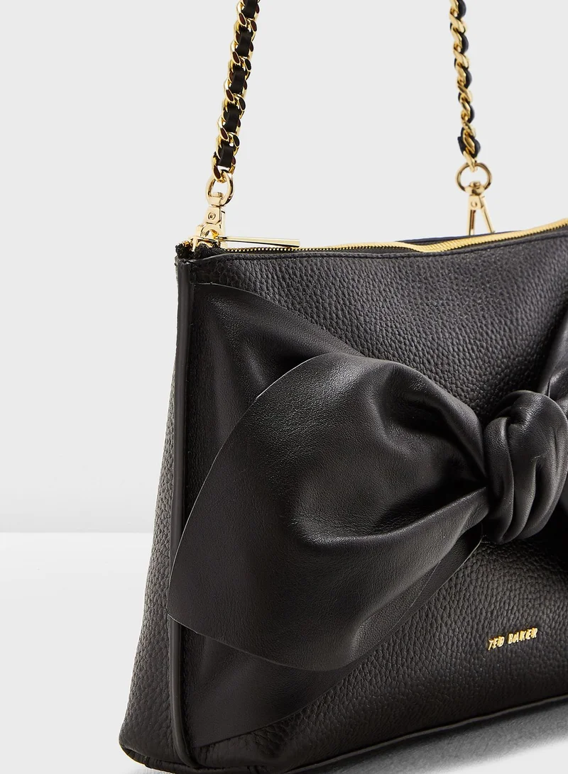 Ted Baker Darnna Soft Knot Detail Clutch
