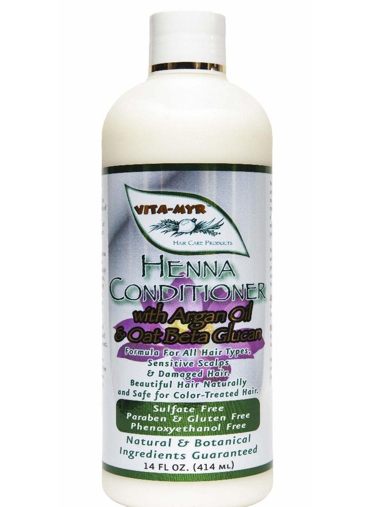 VITA-MYR Vitamyr Henna 16 Oz Natural Conditioner Botanical Ingredients 