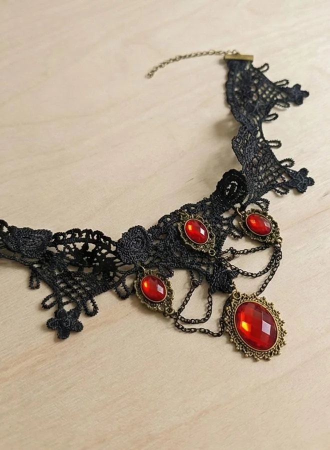 Take Two  Lace Choker Necklace for Women | Best Price UAE