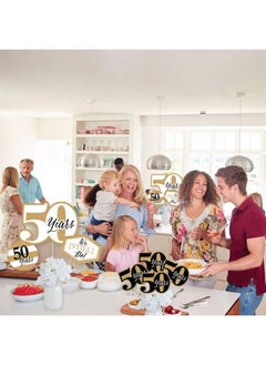 Big Dot of Happiness We Still Do 50Th Wedding Anniversary Anniversary Party Centerpiece Sticks Showstopper Table Toppers 35 Pieces  - Image 5