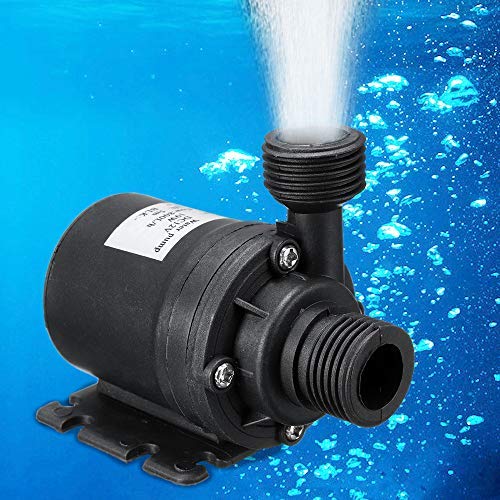 SENSTREE ZAOJIAO DC 24V Brushless Water Pump 1/2'' Male Thread Centrifugal Submersible Pump 800L/H 210GPH 4M/13ft for Fountain Solar Panel Pond Aquarium Water Circulation System - Image 3